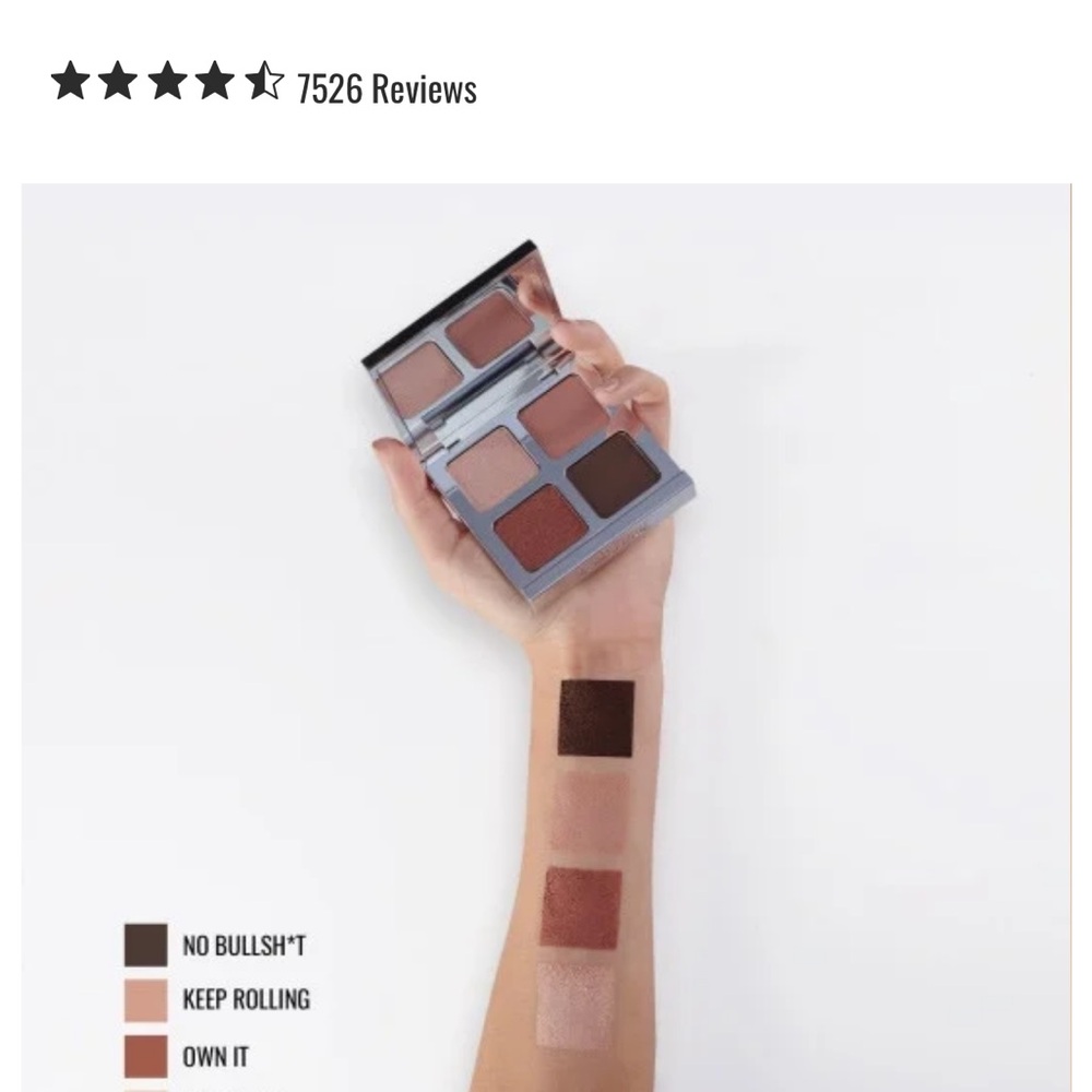 IL MAKIAGE COLOR BOSS SQUAD EYESHADOW
MULTI-DIMENSIONAL 4-PAN EYE COLOR PALETTE - Picture 6 of 6